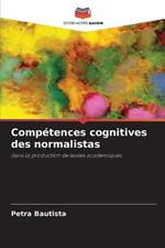 Compétences cognitives des normalistas