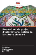 Proposition de projet d'internationalisation de la culture chinoise