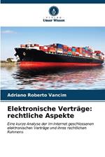 Elektronische Verträge: rechtliche Aspekte