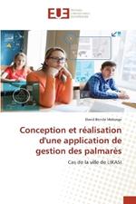 Conception et r?alisation d'une application de gestion des palmar?s