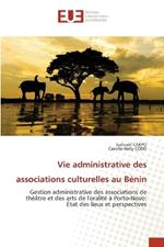 Vie administrative des associations culturelles au B?nin