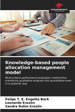 Knowledge-based people allocation management model