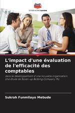 L'impact d'une évaluation de l'efficacité des comptables