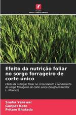 Efeito da nutrição foliar no sorgo forrageiro de corte único