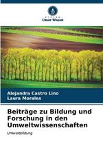 Beiträge zu Bildung und Forschung in den Umweltwissenschaften