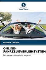 Online-Fahrzeugverleihsystem