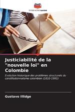 Justiciabilité de la 