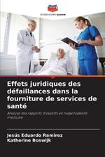 Effets juridiques des défaillances dans la fourniture de services de santé