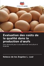 Évaluation des coûts de la qualité dans la production d'oeufs