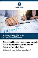 Geschäftsverbesserungsplan für Kleinstunternehmen-Serviceeinheiten