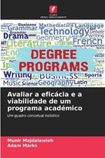 Avaliar a eficácia e a viabilidade de um programa académico