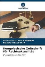 Kongolesische Zeitschrift für Rechtsaktualität
