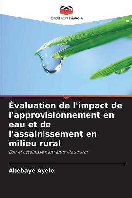 Évaluation de l'impact de l'approvisionnement en eau et de l'assainissement en milieu rural - Abebaye Ayele - cover