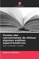 Formas n?o convencionais de efetuar algumas an?lises espectrom?tricas