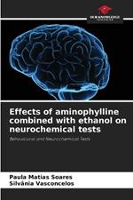 Effects of aminophylline combined with ethanol on neurochemical tests