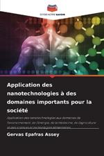 Application des nanotechnologies ? des domaines importants pour la soci?t?