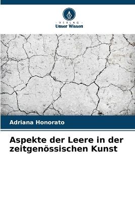 Aspekte der Leere in der zeitgen?ssischen Kunst - Adriana Honorato - cover