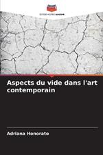 Aspects du vide dans l'art contemporain