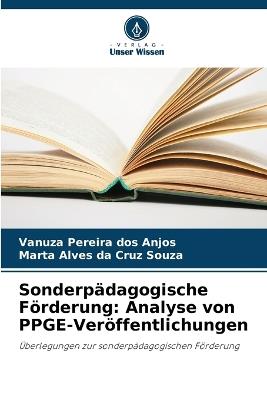 Sonderp?dagogische F?rderung: Analyse von PPGE-Ver?ffentlichungen - Vanuza Pereira Dos Anjos,Marta Alves Da Cruz Souza - cover