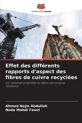 Effet des diff?rents rapports d'aspect des fibres de cuivre recycl?es - Ahmed Najm Abdullah,Nada Mahdi Fawzi - cover