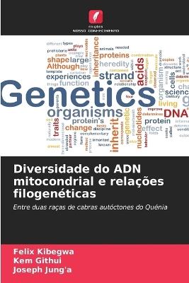 Diversidade do ADN mitocondrial e rela??es filogen?ticas - Felix Kibegwa,Kem Githui,Joseph Jung'a - cover