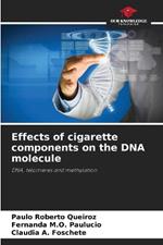 Effects of cigarette components on the DNA molecule