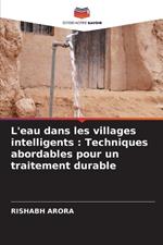 L'eau dans les villages intelligents: Techniques abordables pour un traitement durable