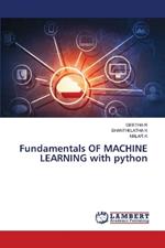 Fundamentals OF MACHINE LEARNING with python