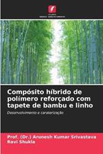 Comp?sito h?brido de pol?mero refor?ado com tapete de bambu e linho