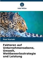 Faktoren auf Unternehmensebene, Umwelt, Wettbewerbsstrategie und Leistung