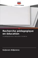 Recherche p?dagogique en ?ducation