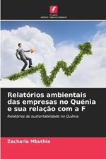 Relat?rios ambientais das empresas no Qu?nia e sua rela??o com a F