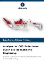 Analyse der CO2-Emissionen durch die indonesische Regierung.