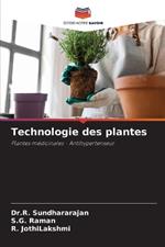 Technologie des plantes