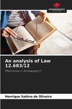 An analysis of Law 12.683/12