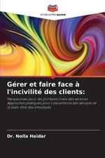 G?rer et faire face ? l'incivilit? des clients