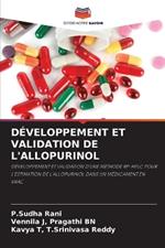 D?veloppement Et Validation de l'Allopurinol