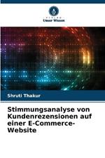 Stimmungsanalyse von Kundenrezensionen auf einer E-Commerce-Website