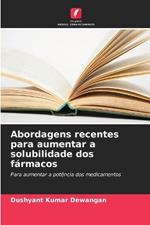 Abordagens recentes para aumentar a solubilidade dos f?rmacos