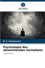 Psychologie des abweichenden Verhaltens