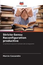 Stricto-Sensu Reconfiguration productive