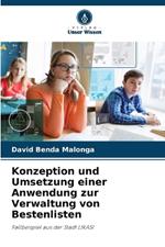 Konzeption und Umsetzung einer Anwendung zur Verwaltung von Bestenlisten