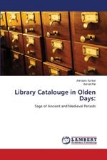 Library Catalouge in Olden Days