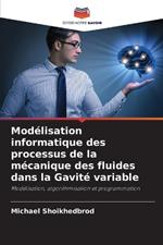 Mod?lisation informatique des processus de la m?canique des fluides dans la Gavit? variable