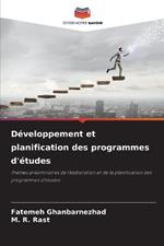 D?veloppement et planification des programmes d'?tudes