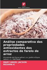 An?lise comparativa das propriedades antioxidantes dos extractos de farelo de arroz