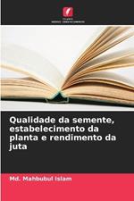 Qualidade da semente, estabelecimento da planta e rendimento da juta