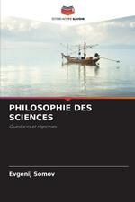 Philosophie Des Sciences