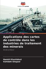 Applications des cartes de contr?le dans les industries de traitement des minerais