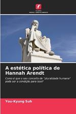 A est?tica pol?tica de Hannah Arendt